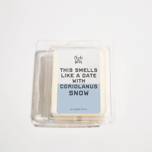 This Smells Like a Date with Coriolanus Snow Wax Melt
