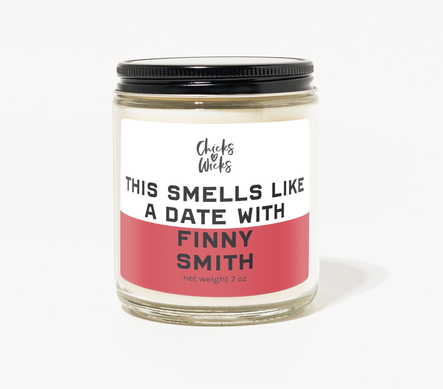 This Smells Like a Date with Finny Smith Candle