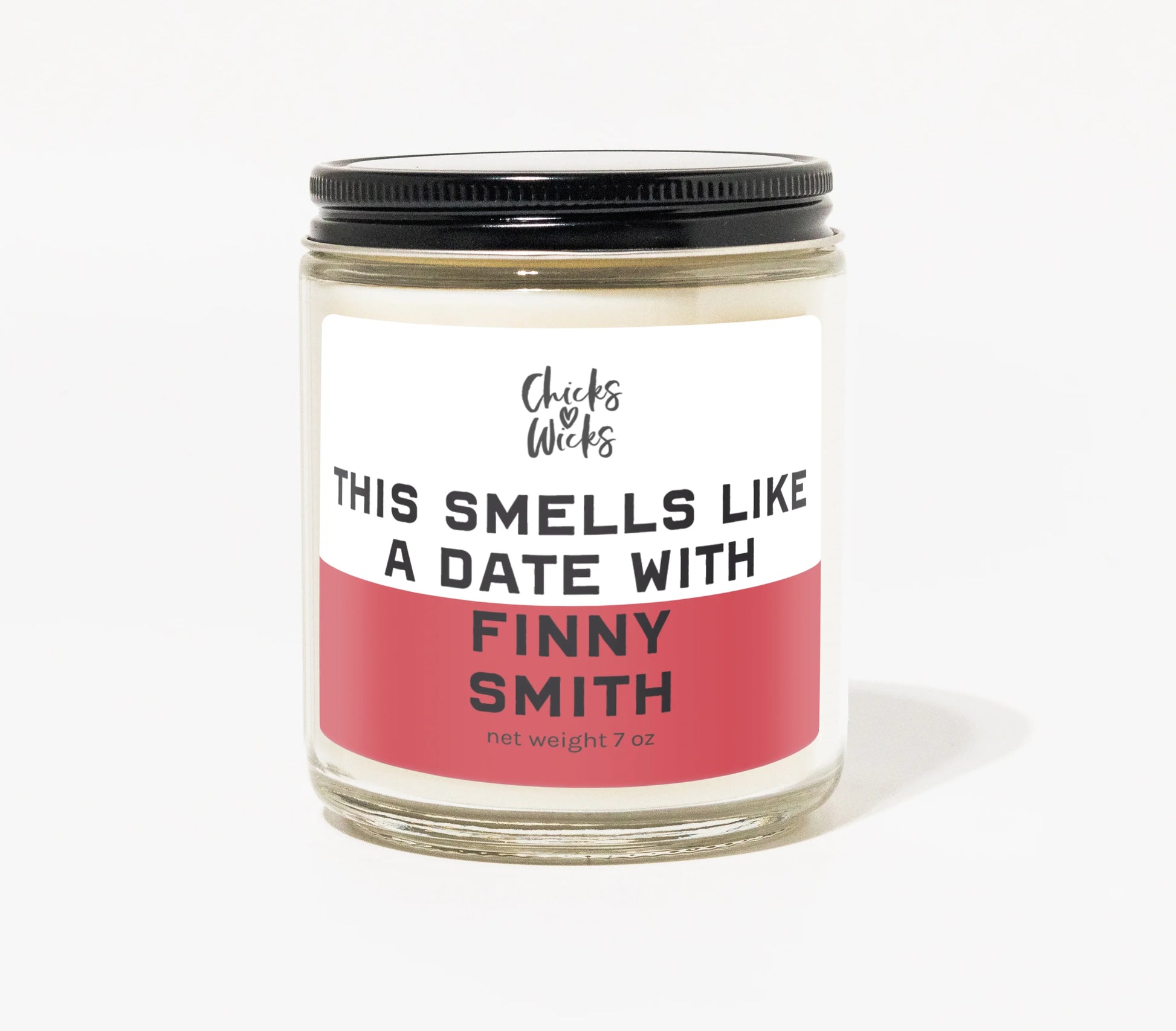 This Smells Like a Date with Finny Smith Candle