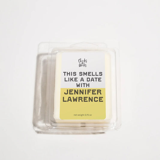 This Smells Like a Date with Jennifer Lawrence Wax Melt