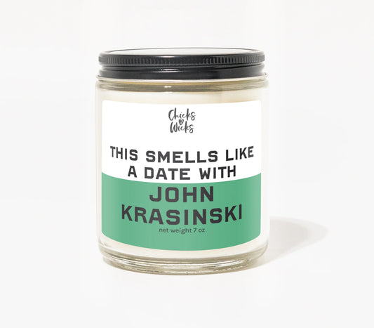 This Smells Like a Date with John Krasinski Candle