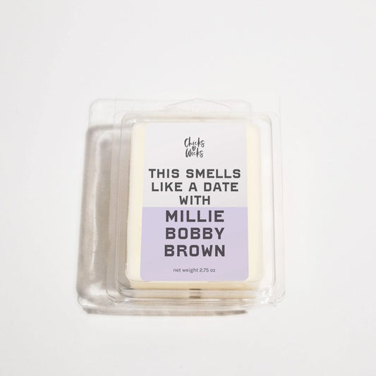This Smells Like a Date with Millie Bobby Brown Wax Melt - Chicks Love Wicks MillieBobbyBrown, Milliecandle, Smells Like Candle, This Smells Like, Wax Melt