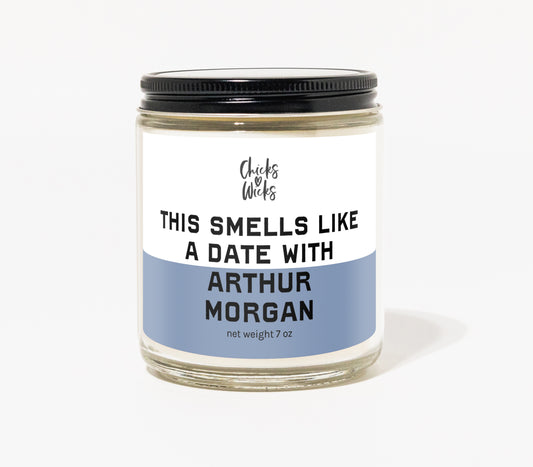 This Smells Like a Date with Arthur Morgan Candle