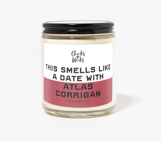 This Smells Like a Date with Atlas Corrigan Candle
