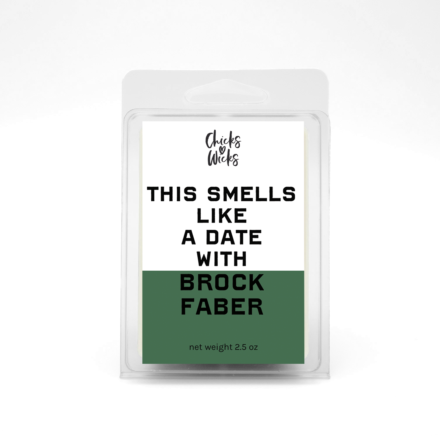 This Smells Like a Date with Brock Faber Candle