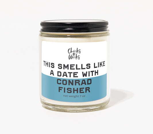 This Smells Like a Date with Conrad Fisher Candle