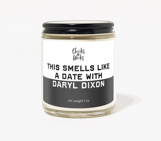 This Smells Like a Date with Daryl Dixon Candle