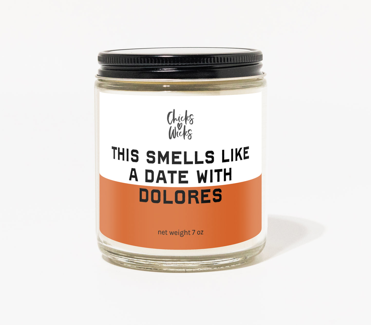 This Smells Like a Date with Dolores Candle