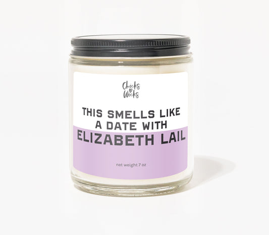 This Smells Like a Date with Elizabeth Lail Candle