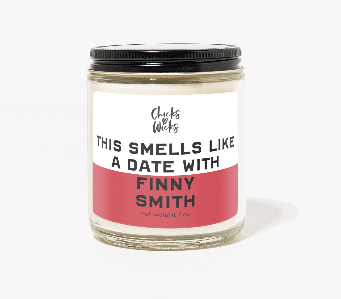 This Smells Like a Date with Finny Smith Candle