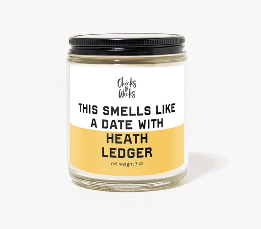 This Smells Like a Date with Heath Ledger Candle