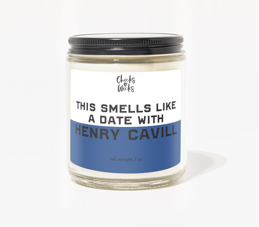 This Smells Like a Date with Henry Cavill Candle