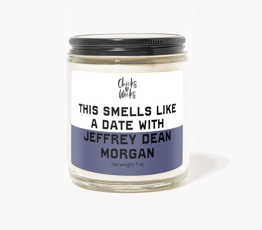 This Smells Like a Date with Jeffrey Dean Morgan Candle