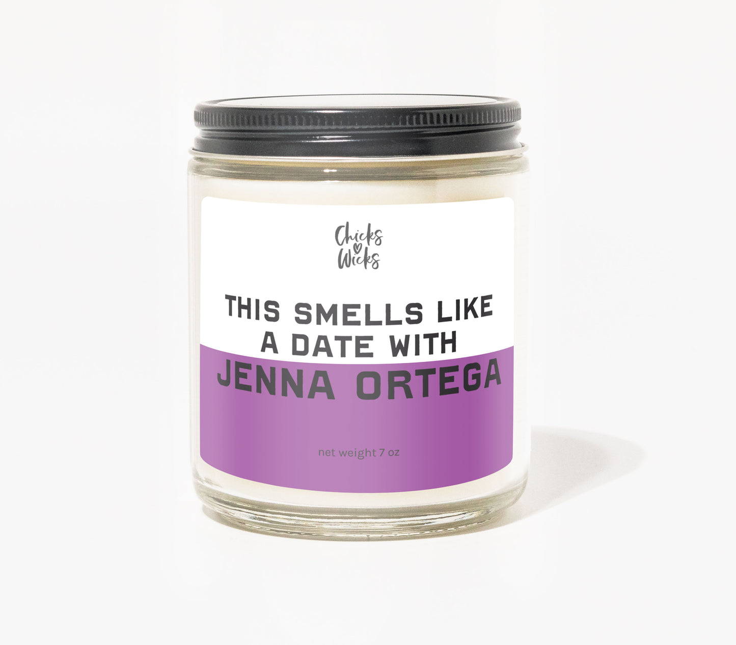 This Smells Like a Date with Jenna Ortega Candle | 7 oz Scented Soy Wax Blend Candle