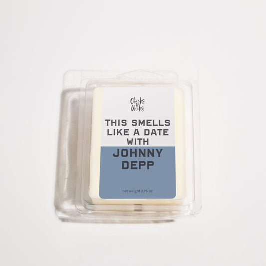 This Smells Like a Date with Johnny Depp Wax Melt