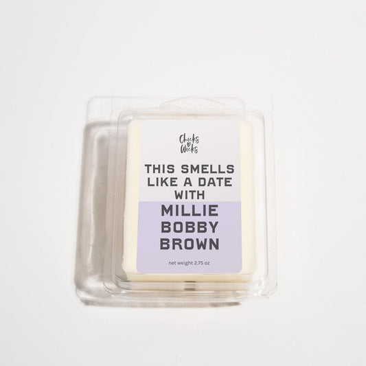 This Smells Like a Date with Millie Bobby Brown Wax Melt - Chicks Love Wicks MillieBobbyBrown, Milliecandle, Smells Like Candle, This Smells Like, Wax Melt