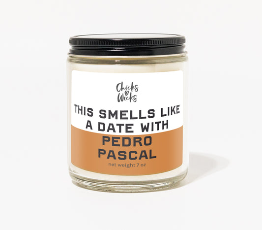 This Smells Like a Date with Pedro Pascal Candle