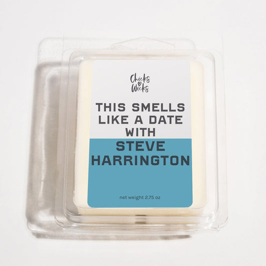 This Smells Like a Date with Steve Harrington Wax Melt - Chicks Love Wicks Joe Keery, Smells Like Candle, Steve Harrington, Stranger Thing, This Smells Like, Wax Melt