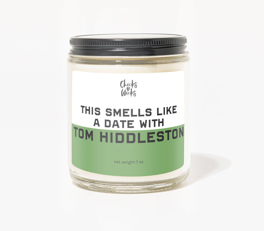 This Smells Like a Date with Tom Hiddleston Candle