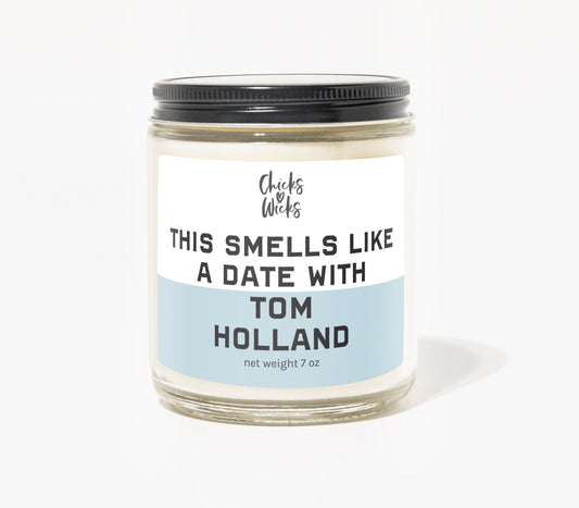 This Smells Like a Date with Tom Holland Candle
