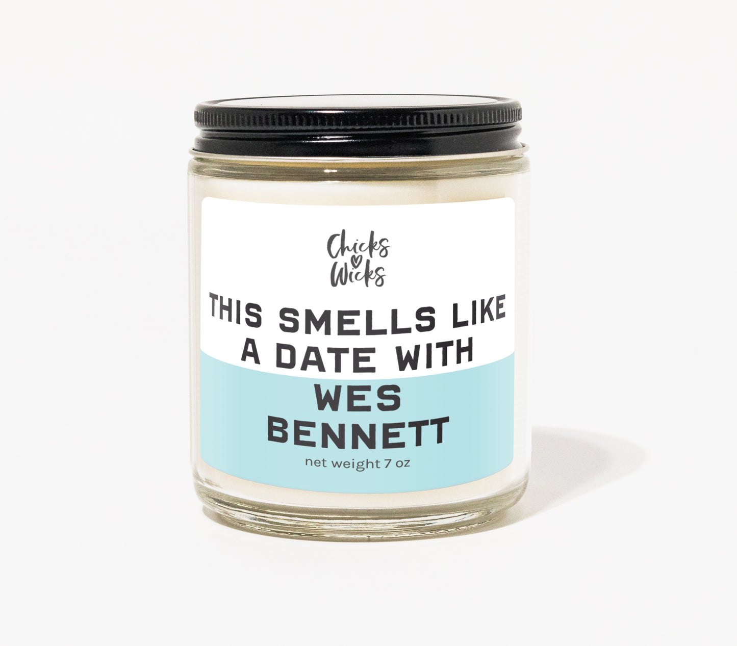 This Smells Like a Date with Wes Bennett Candle